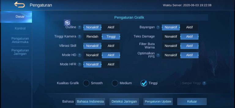 Cara Melihat Waktu Server Mobile Legends Ml Mudah Esportsku