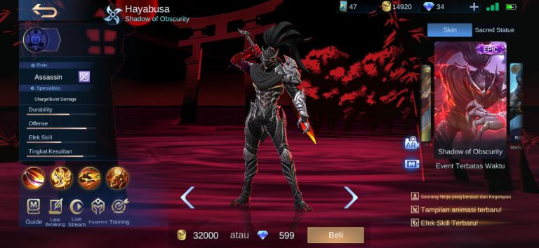 10 Skin Epic Paling Keren Mobile Legends, Pemain ML Wajib
