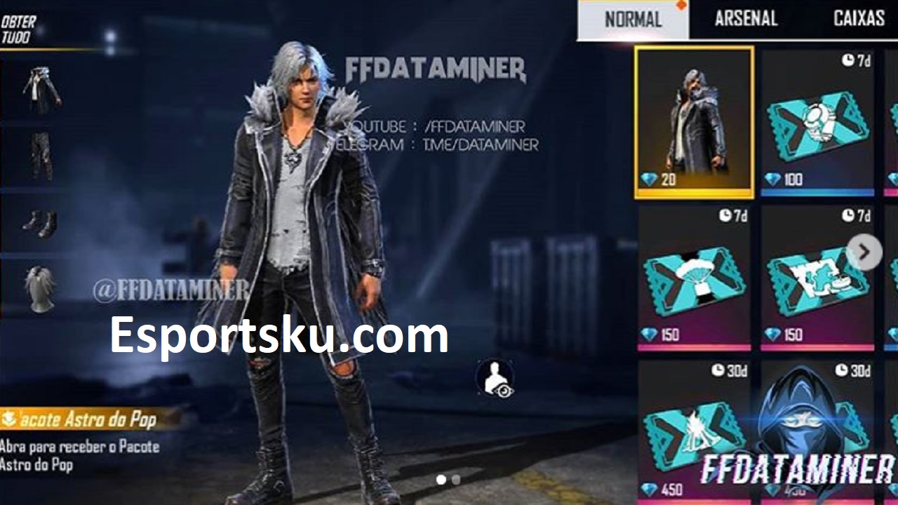 Bocoran Bundle FF Darkness Hunter Free Fire Esportsku