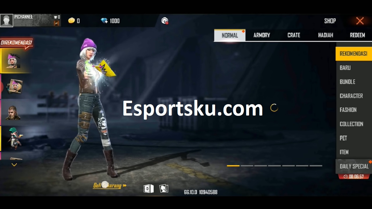 Latest Dasha FF Character Skill, Low Recoil Free Fire! Online Game News