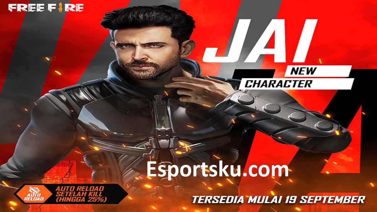 10 Tokoh Terkenal Jadi Karakter Free Fire (FF) Esportsku