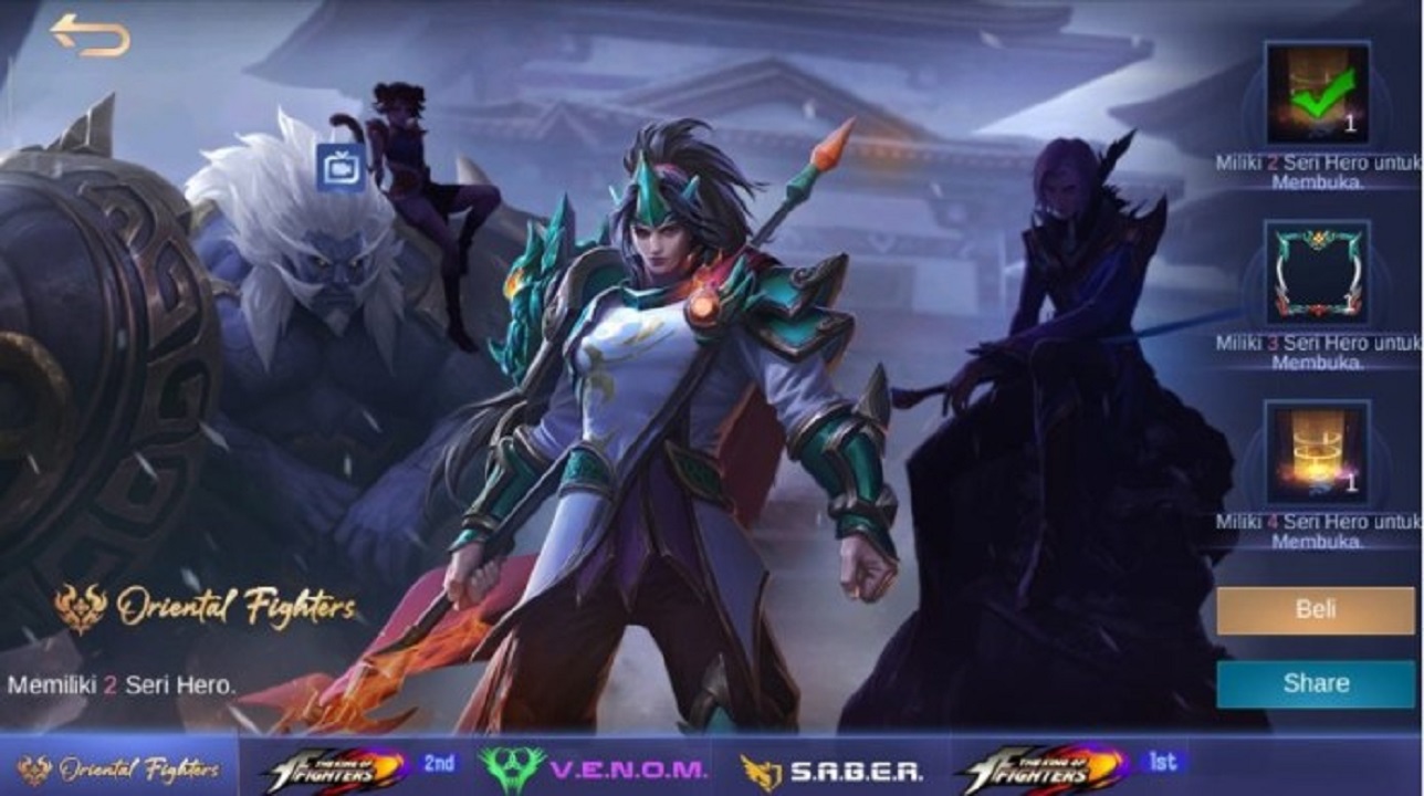 Cara Mendapatkan Efek Animasi Recall Oriental Fighter Gratis Mobile Cara Mendapatkan Efek Animasi Recall Oriental Fighter Gratis Mobile