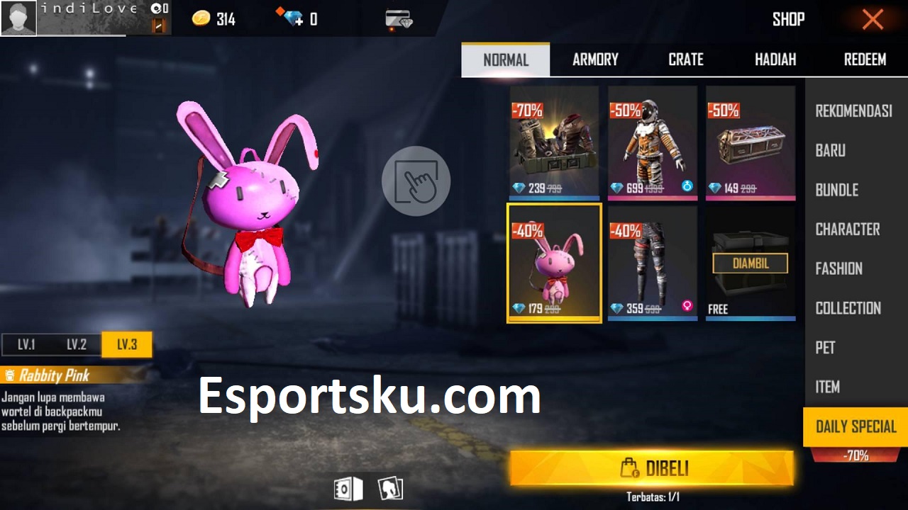 Cara Mendapatkan Bundle Murah Free Fire Ff Setiap Hari Esportsku