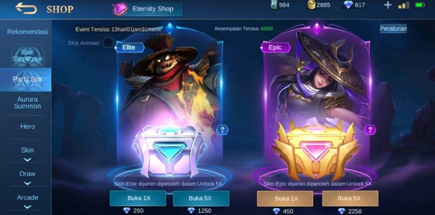 Leaked Event Party Box May 2021 Mobile Legends (ML), Free ...