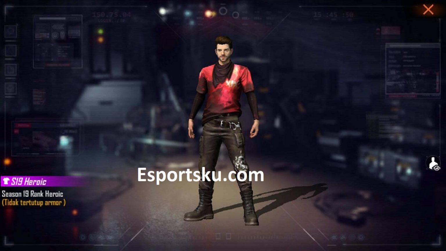 Cara Mendapatkan Baju Rank Season 19 Free Fire (FF) Esportsku Cara Mendapatkan Baju Rank Season 19 Free Fire (FF) Esportsku