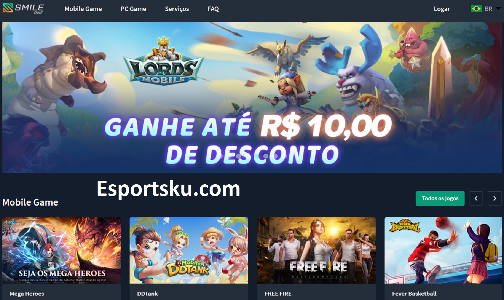 Smile Coin Free Fire Top Up FF Murah 2021 – Esportsku