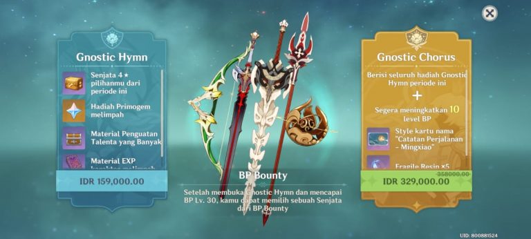 How To Buy A Battle Pass Gnostic Hymn In Genshin Impact Online Game 