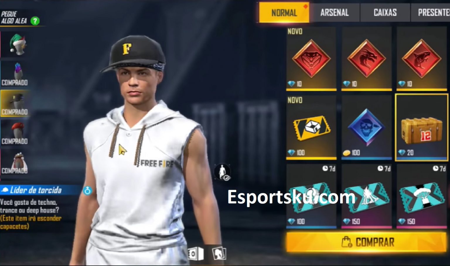 Topi Elite Pass FF Season 2 Hadir Lagi di Box Hat Free Fire – Esportsku