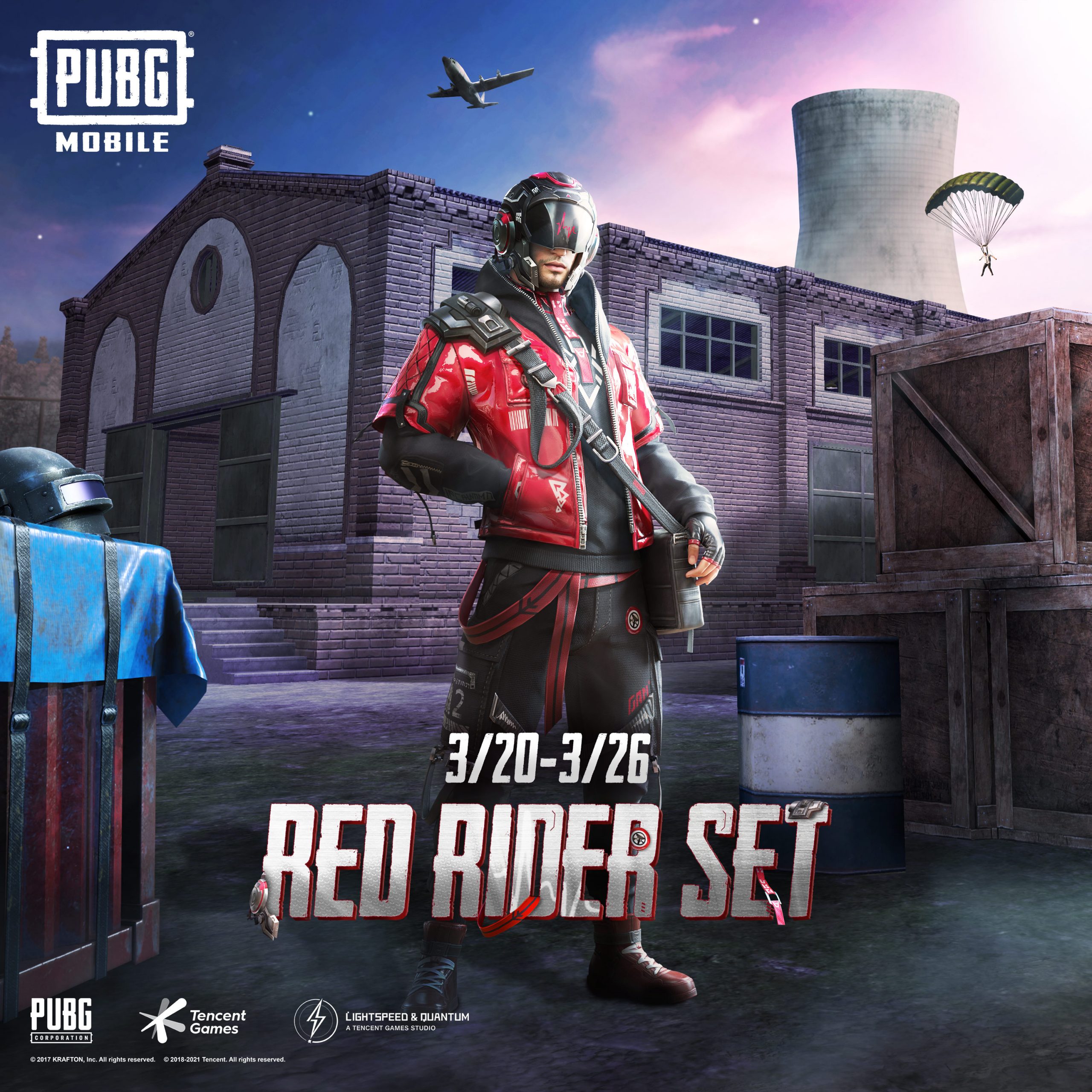 Set Outfit Red Rider Tersedia di PUBG Mobile Dalam Periode Sangat