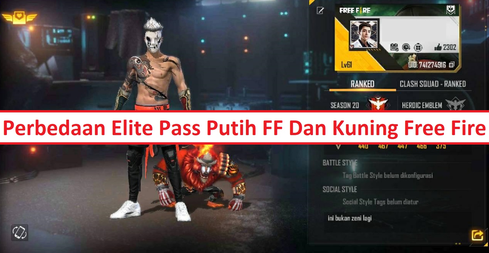 Perbedaan Elite Pass Putih FF Dan Kuning Free Fire – Esportsku