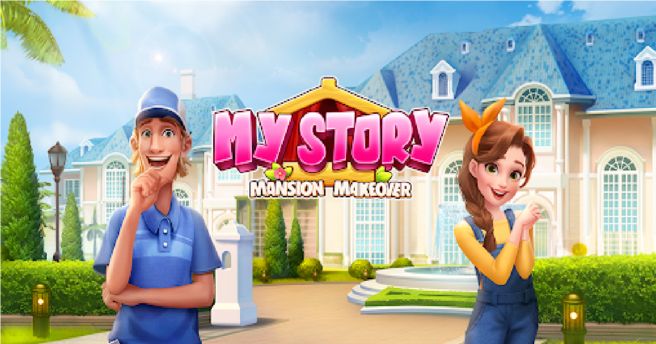My Story Mansion Makeover, Game Puzzle! Esportsku
