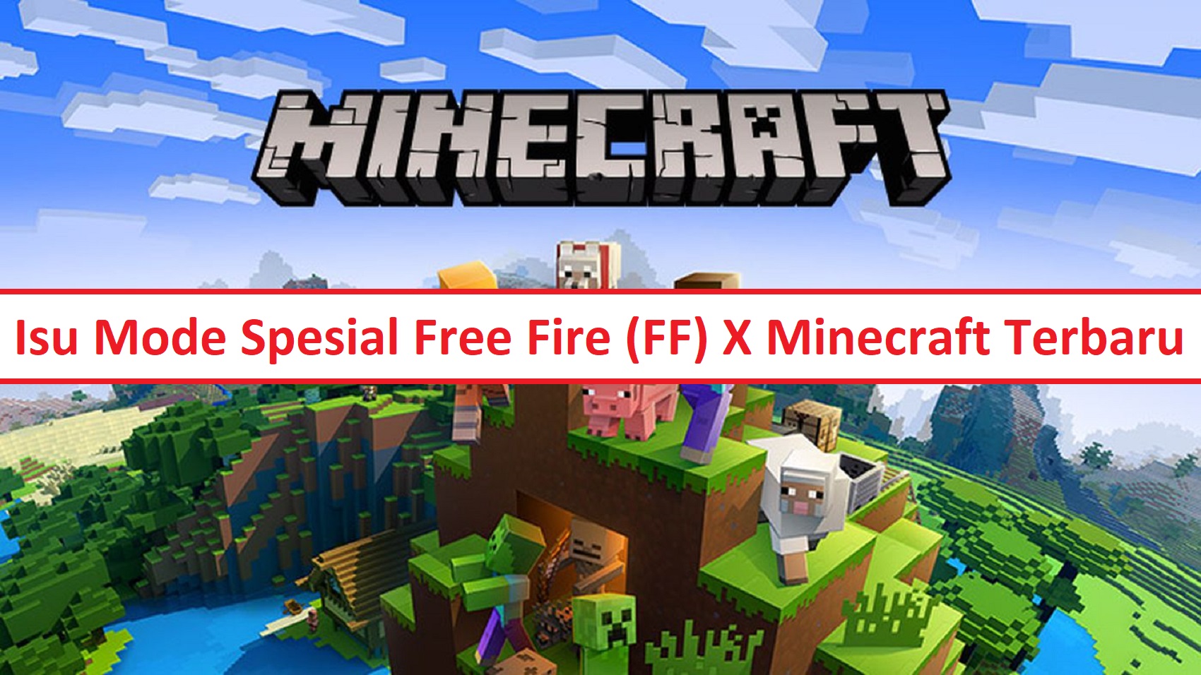 Mode Spesial Free Fire (FF) X Minecraft Terbaru Esportsku