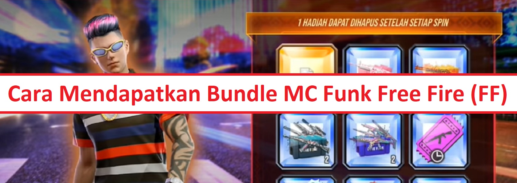 Cara Mendapatkan Bundle MC Funk Free Fire (FF) – Esportsku