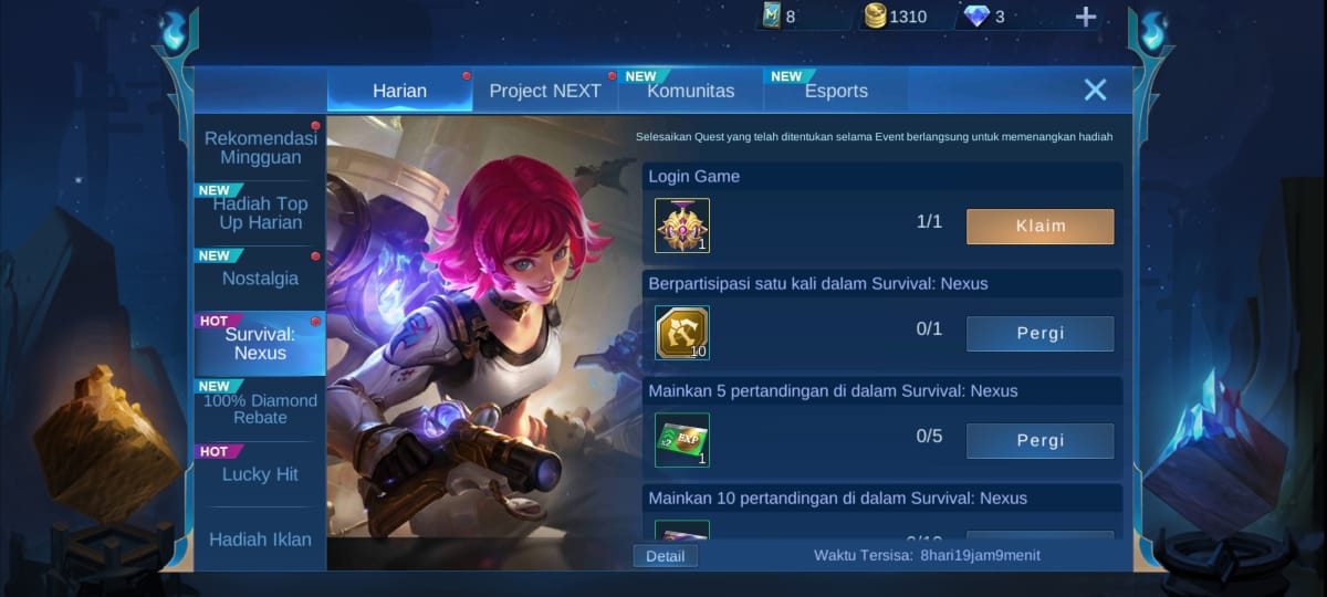 Режим легенд что это. Стандартные настройки mobile Legends.