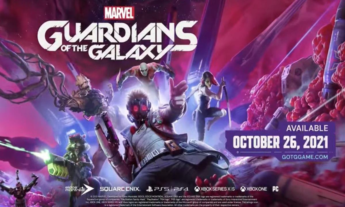 Star Lord Kembali, Square Enix Umumkan Game Guardians of the Galaxy