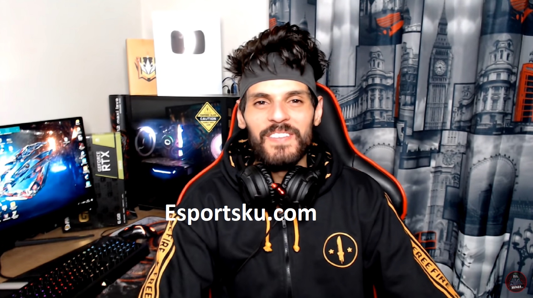 Raja M1014 Global Free Fire (FF), Siapa? Esportsku