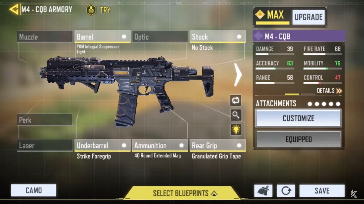 M4 Gunsmith Build Gunsmith M4 salah satu AR terpopuler di game Call of Duty – Esportsku