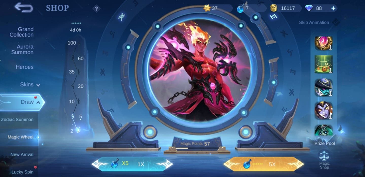 Bocoran Tampilan Ui Baru Magic Wheel Mobile Legends Ml Esportsku