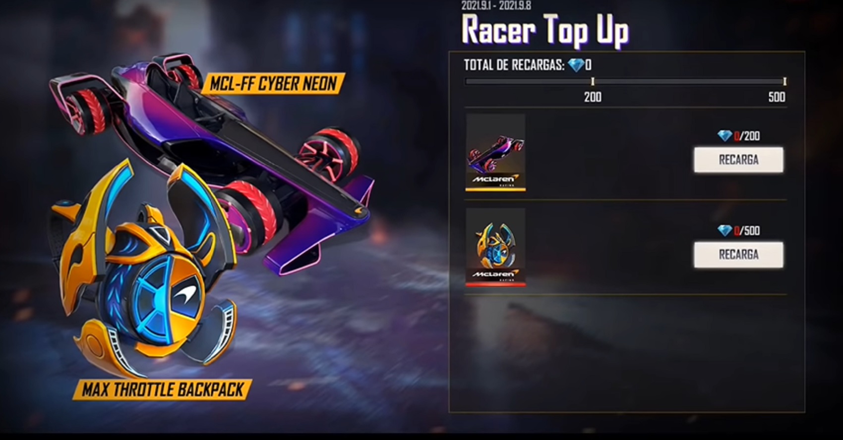 Apa Itu Event Racer Top Up Free Fire FF Esportsku