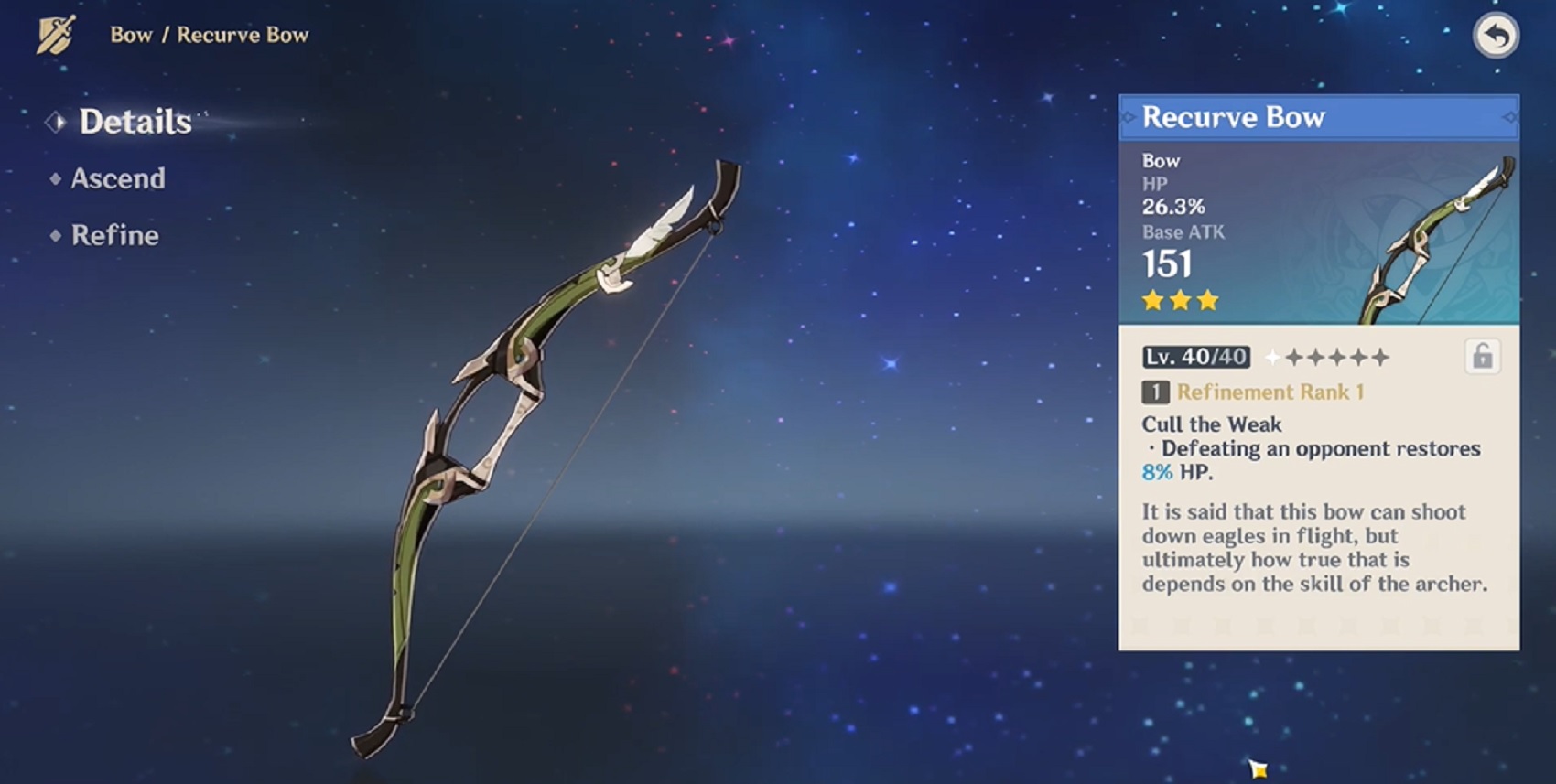 Cara Mendapatkan Recurve Bow Genshin Impact Esportsku