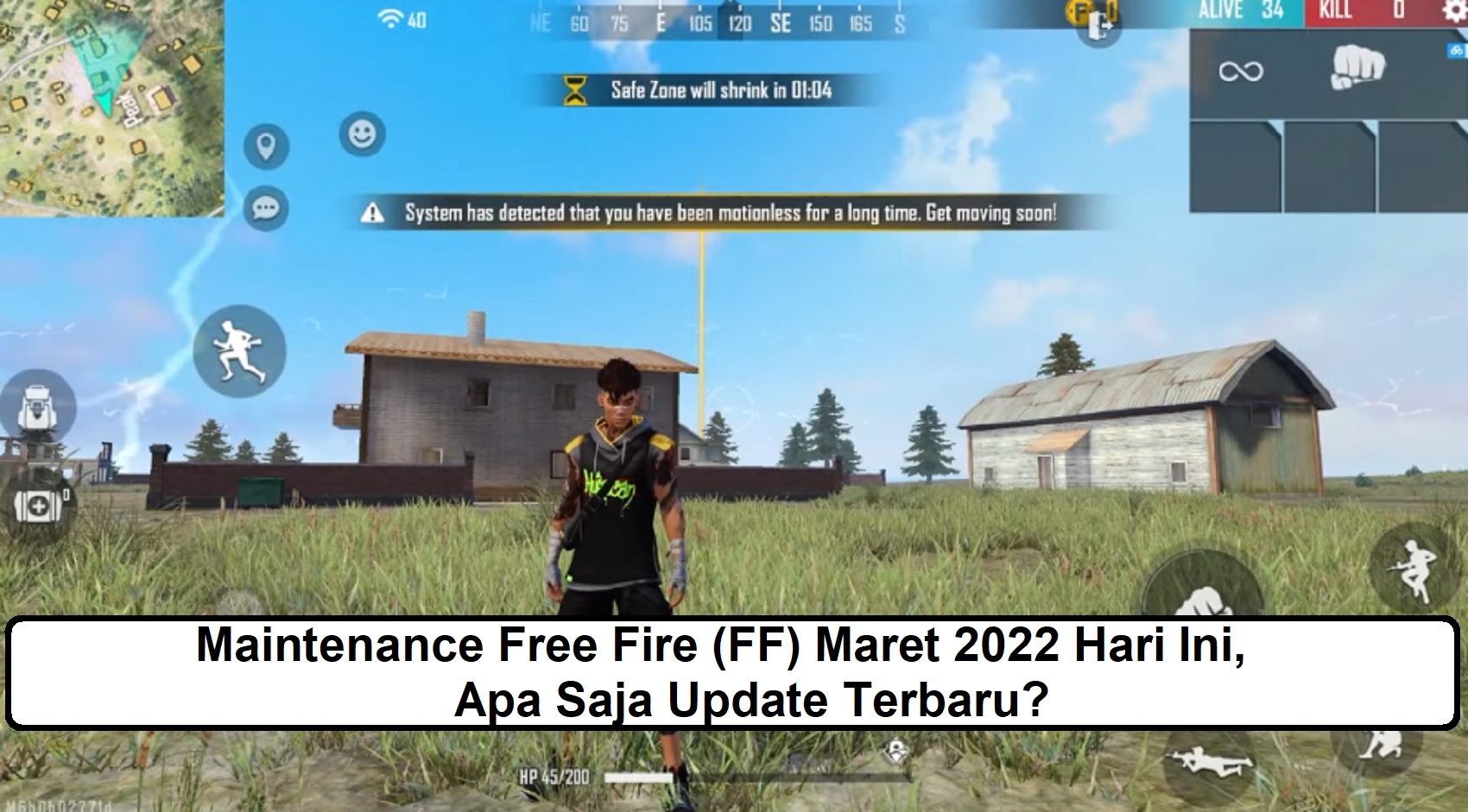 Maintenance Free Fire Ff Maret Hari Ini Apa Saja Update Terbaru Esportsku