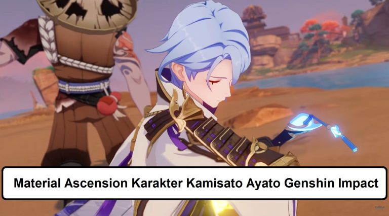 Material Ascension Karakter Kamisato Ayato Genshin Impact – Esportsku