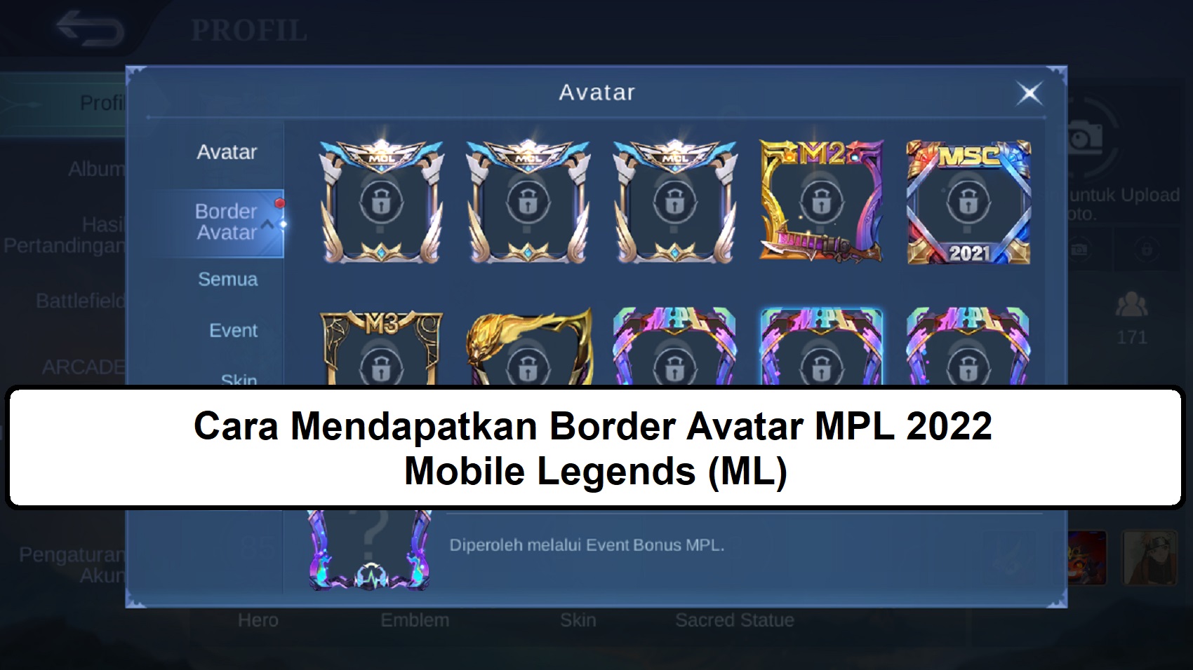 mendapatkan border halloween