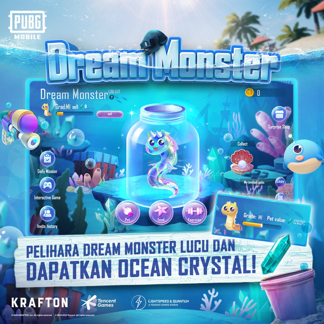 Дрим монстр. Патр event Monster. Monster Ocean Punch.