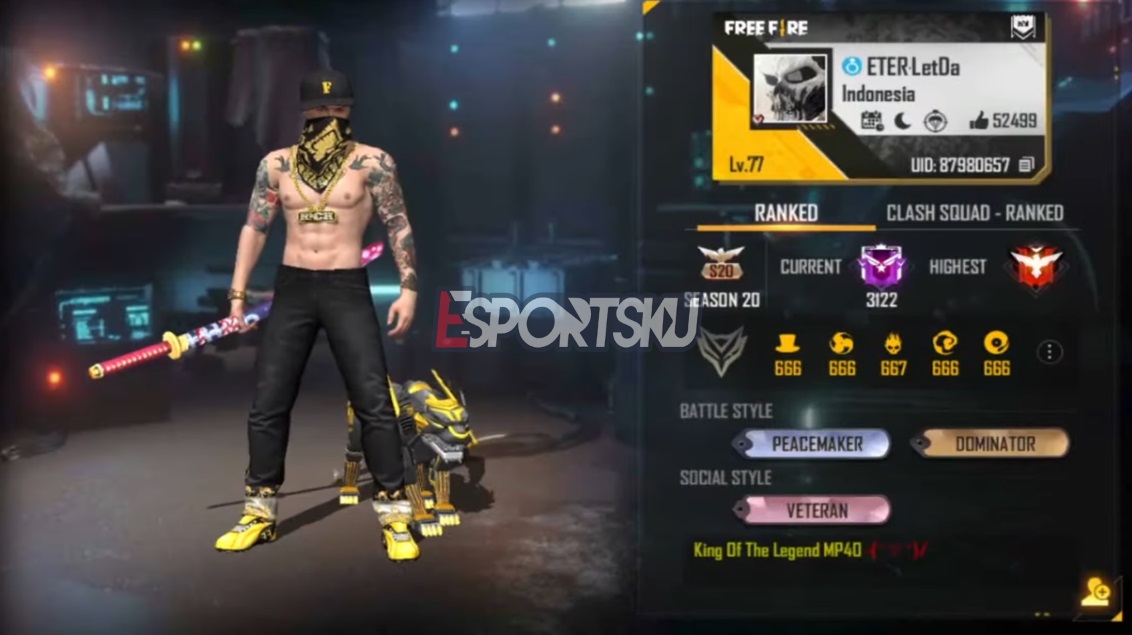 Foto FF Sultan 2023 Ini Daftar Akun Free Fire Nya Esportsku Foto FF Sultan 2023 Ini Daftar Akun Free Fire Nya Esportsku