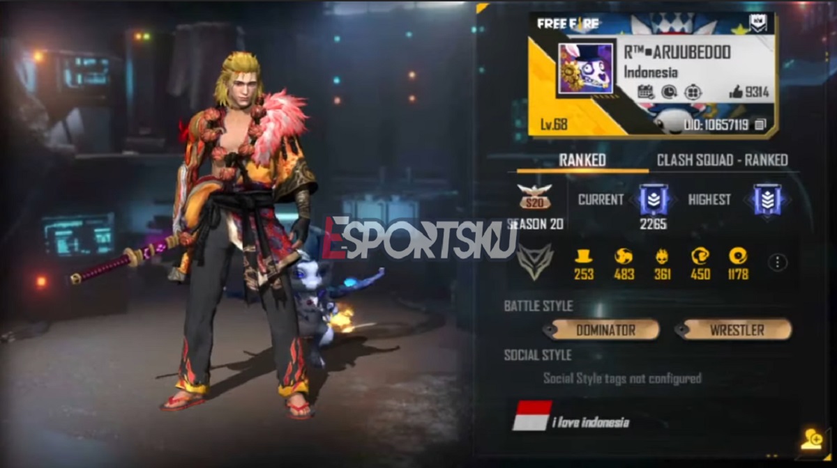 Foto FF Sultan 2023, Ini Daftar Akun Free Fire Nya! – Esportsku