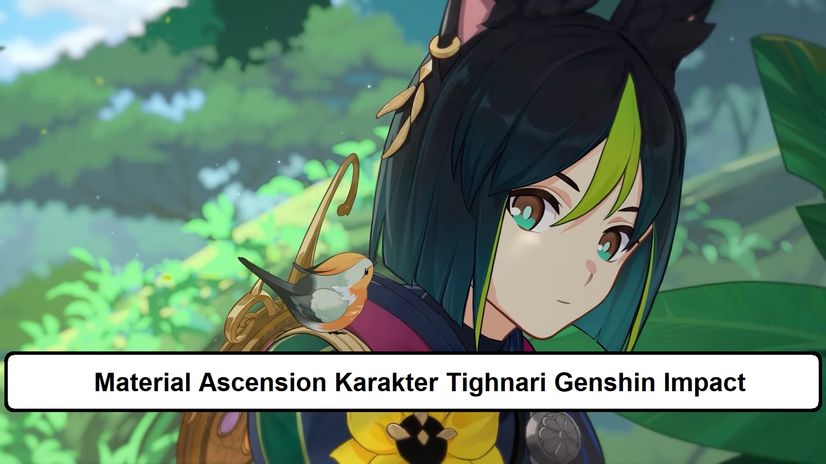 Material Ascension Karakter Tighnari Genshin Impact – Esportsku