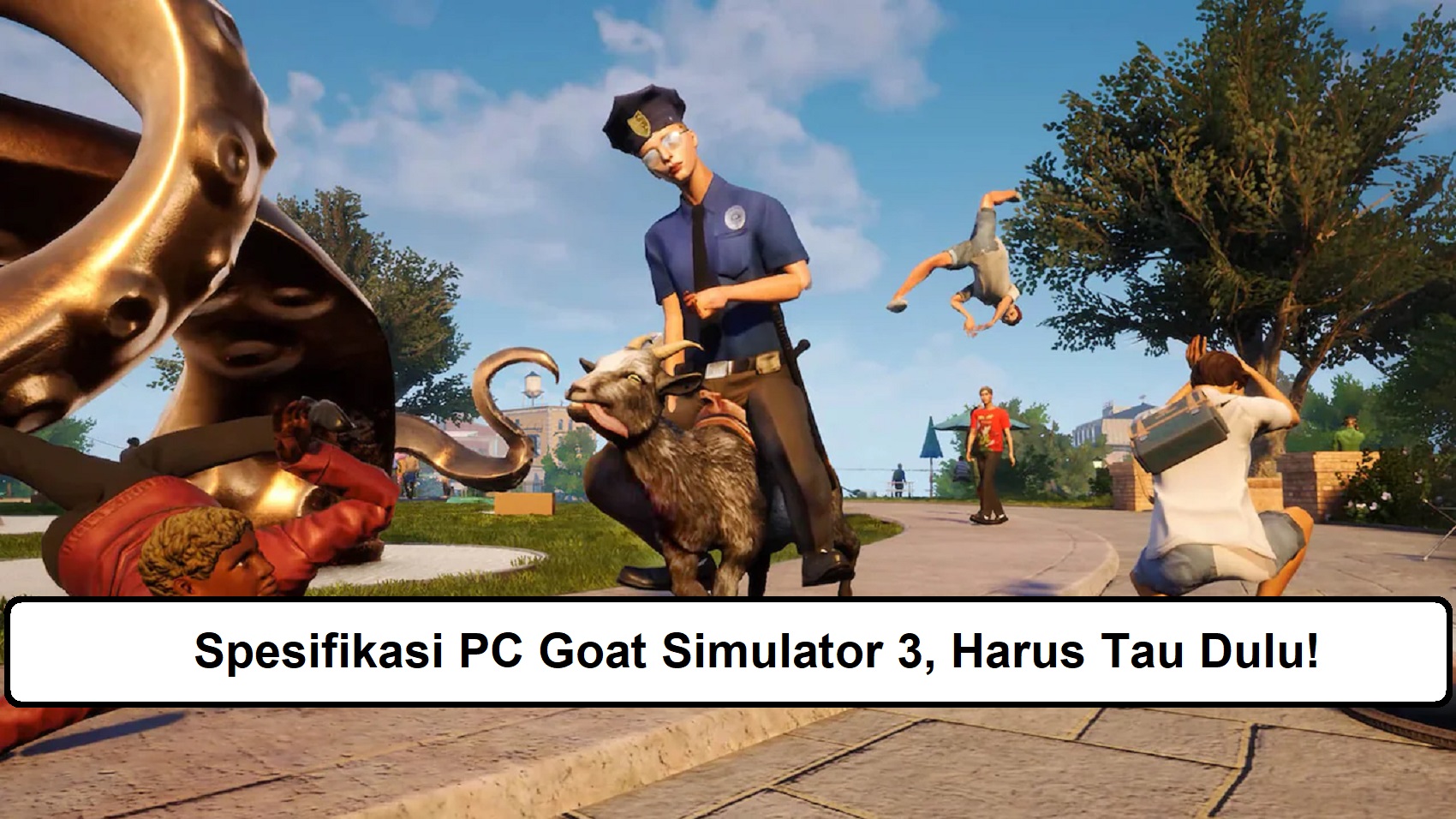 Goat simulator 3 карта мира