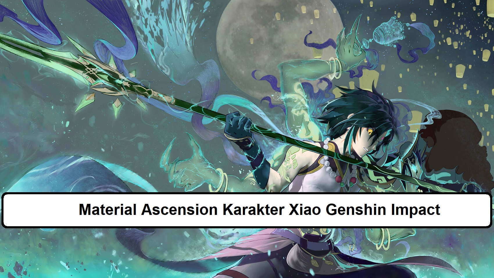 Material Ascension Karakter Xiao Genshin Impact Esportsku