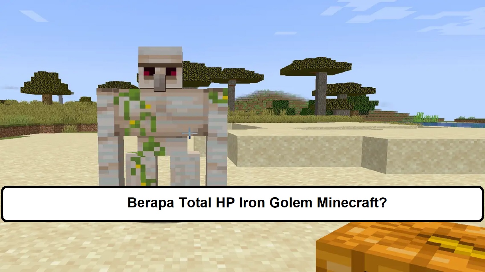 Berapa Total HP Iron Golem Minecraft? Esportsku
