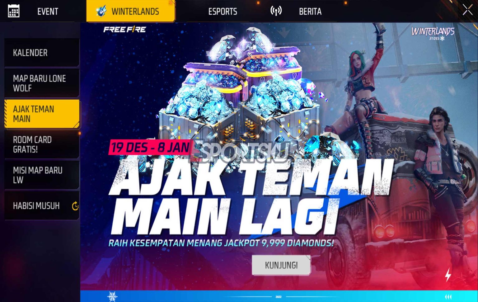Forms Zohopublic Free Fire, Berikan Diamond FF Gratis Aman? Esportsku
