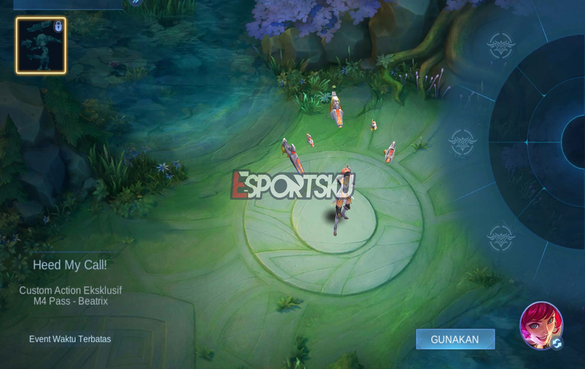 Action Emote Head My Call ML, Cara Dapatnya Mudah! Esportsku