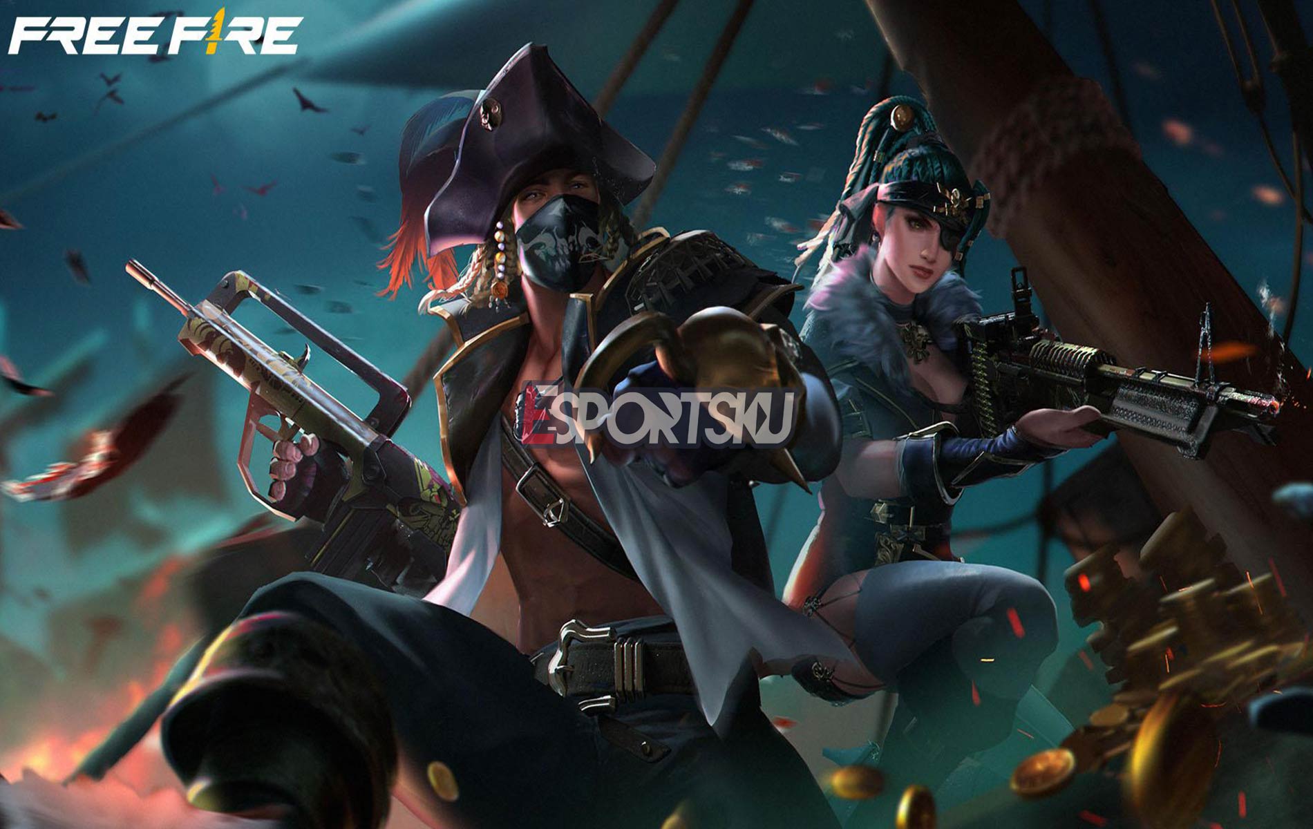 Fitur Backpack Device OB38 Free Fire (FF), Gadget Pendukung! Esportsku