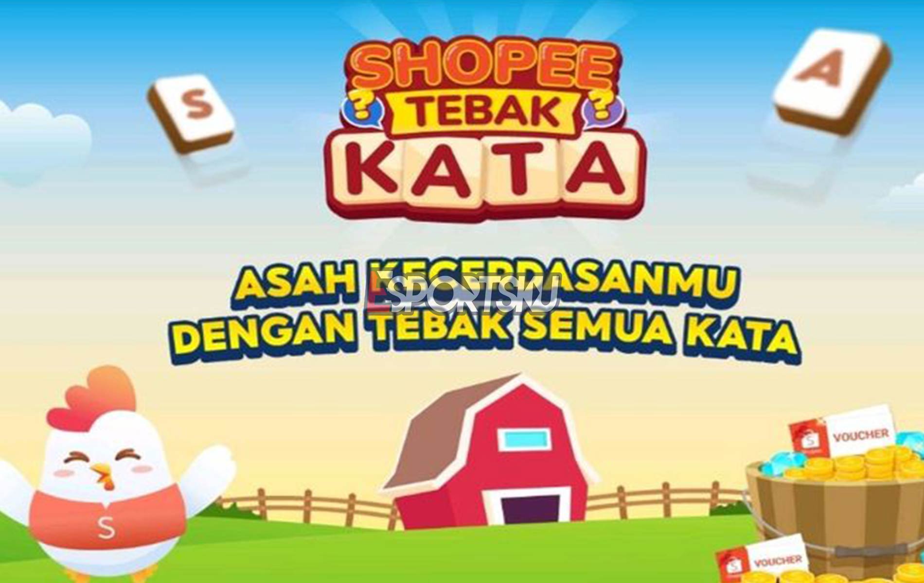 Kunci Jawaban Tebak Kata Shopee Level 1191, 1192, 1193, 1194, 1195