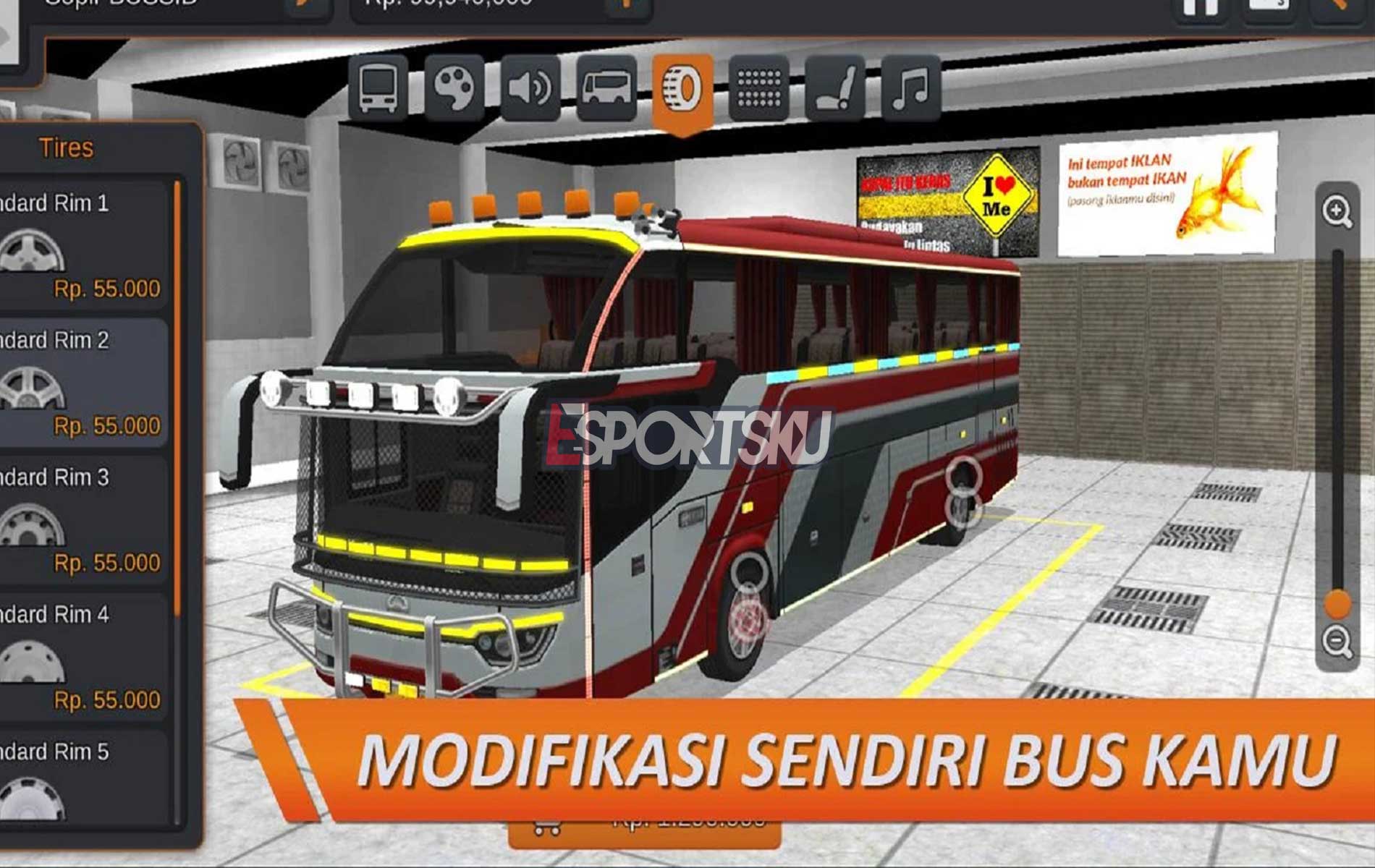 Livery Bussid Hd Keren Dan Terbaru Esportsku