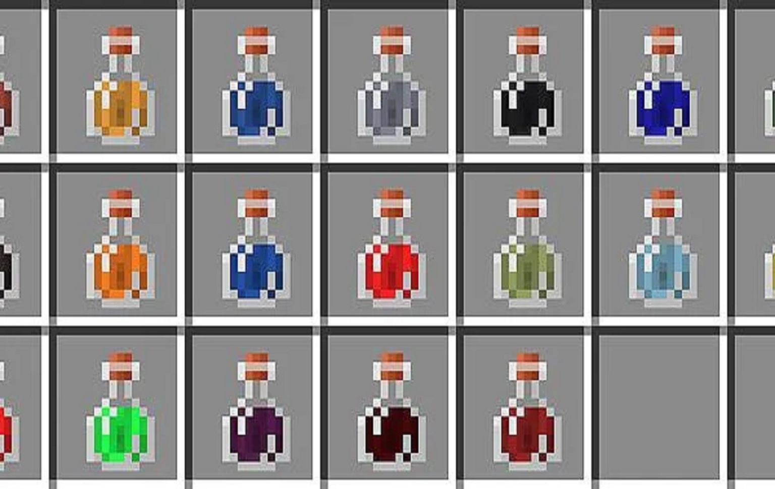 Apa Itu Potion Of Luck Di Minecraft Esportsku   Potion Minecraft 1536x970 