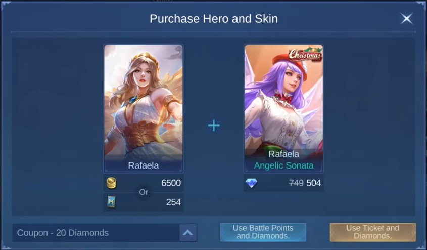 Release Date of Skin Rafaela Christmas 2022 Mobile Legends (ML) - Esports