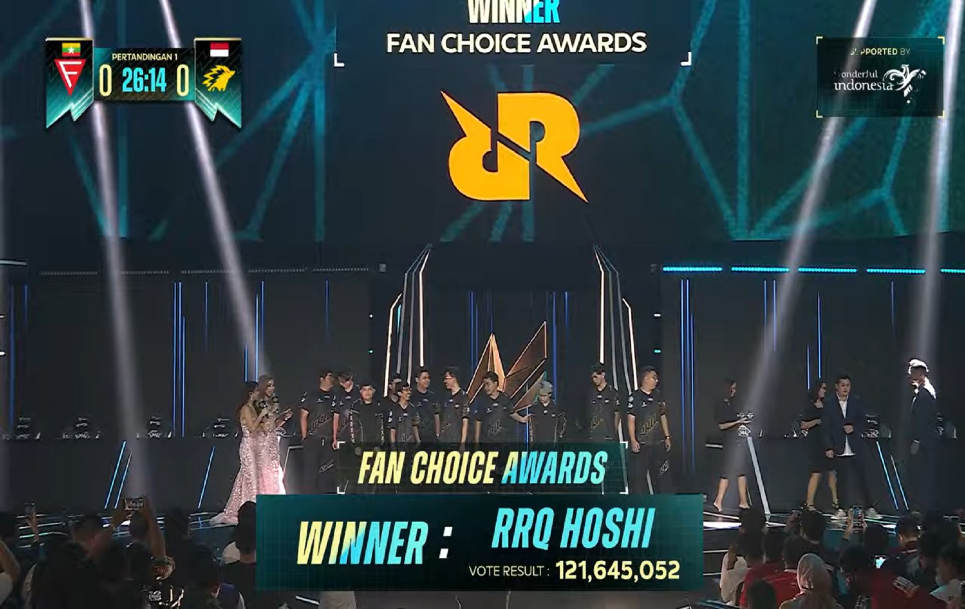 Rrq Hoshi Jadi Pemenang Fan Choice Turnamen M Mobile Legends Esportsku