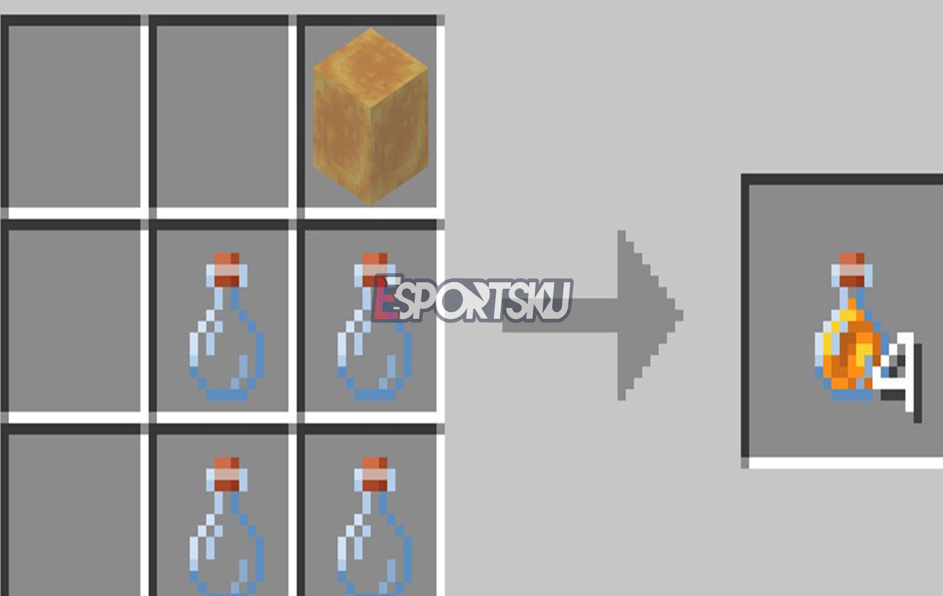 Cara Membuat Honey Bottle di Minecraft Esportsku