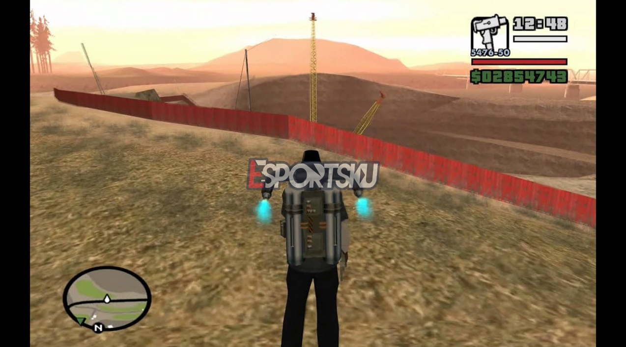 Cheat Jetpack GTA San Andreas, Andalan Player! Esportsku