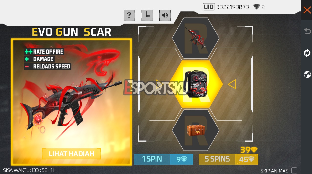 Event Penawaran Spesial Free Fire (FF) Diskon Besar? Esportsku