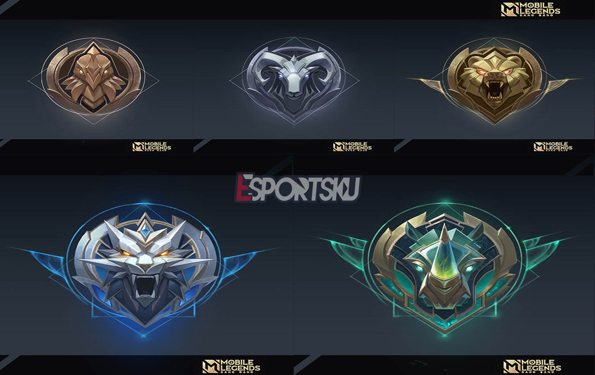 Logo Rank Mobile Legends Berubah, Ini Tampilannya di ML! – Esportsku