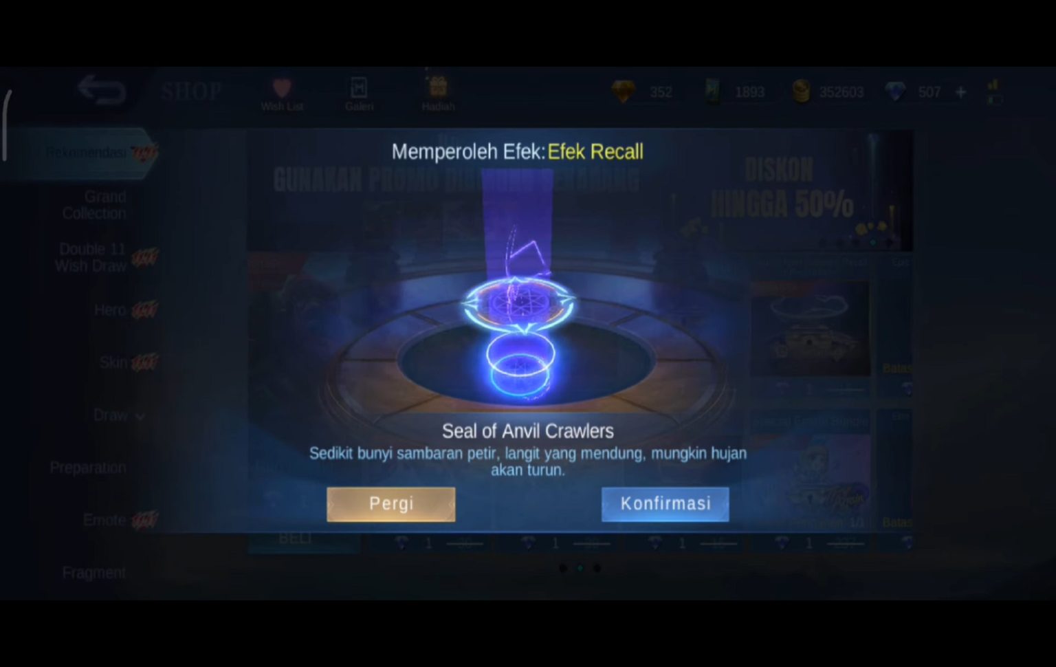 Script Recall Tas Tas Epic ML, Apakah Aman di Mobile Legends? Esportsku
