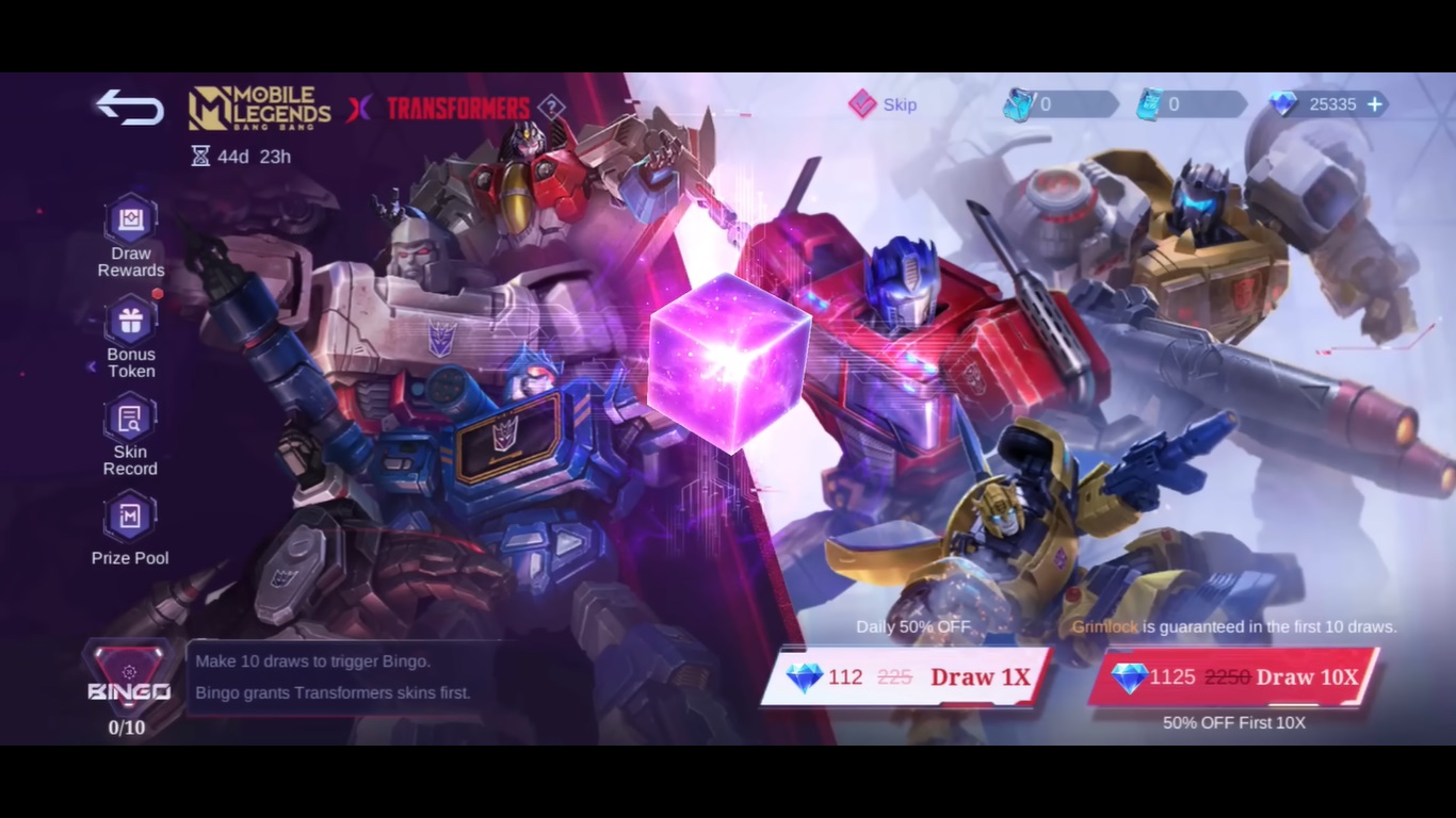 How Many Phase Event Transformers Mobile Legends (ML) 2023? Esports