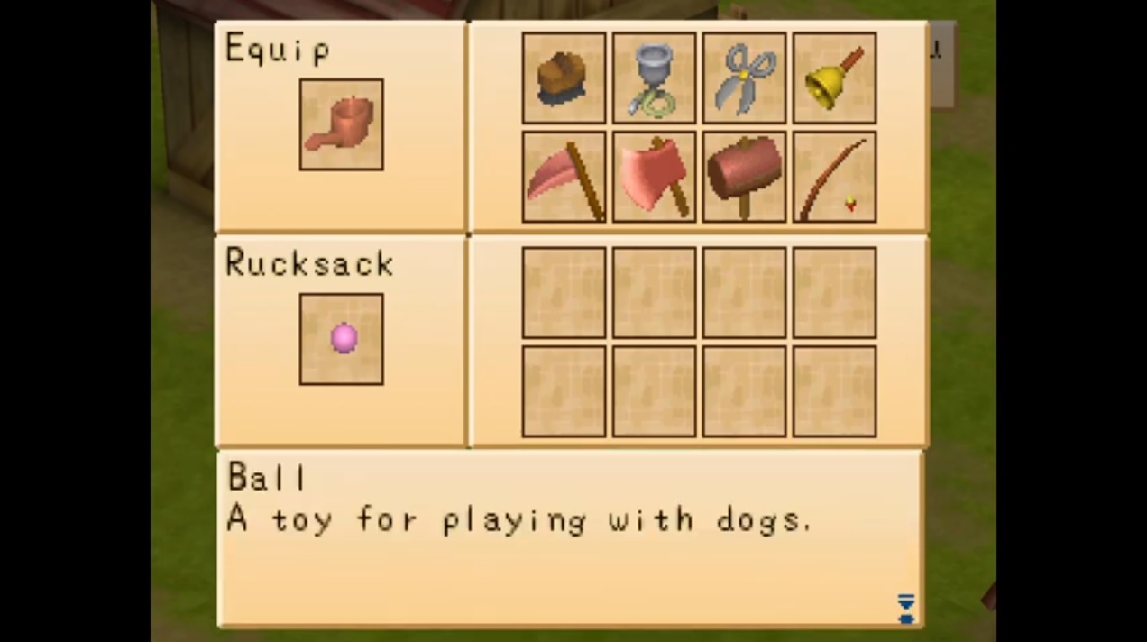 Cara Mendapatkan Mainan Anjing di Harvest Moon Back to Nature Esportsku
