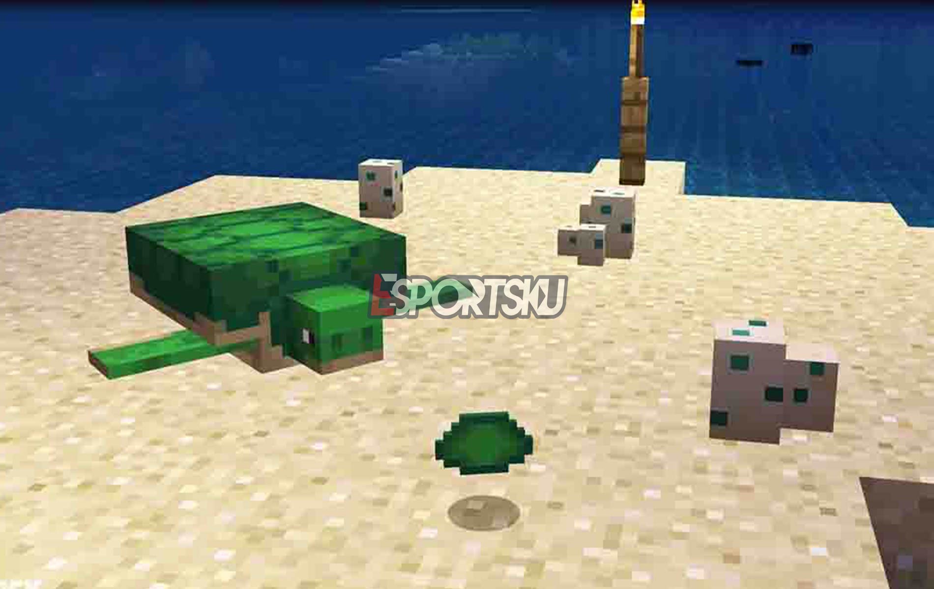 Cara Menemukan Turtle Shell Minecraft Esportsku   Cara Menemukan Turtle Shell Minecraft 